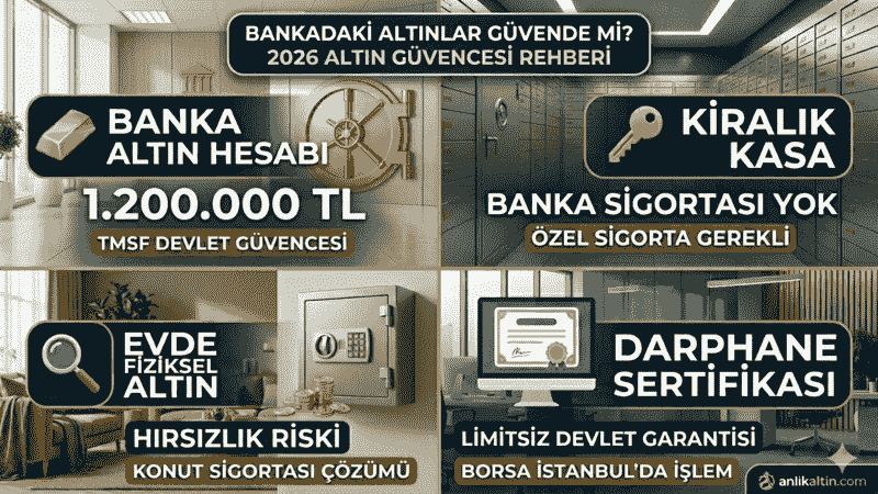 Altın Hesabı Devlet Güvencesi 2026: Bankadaki Altınlar Güvende mi?