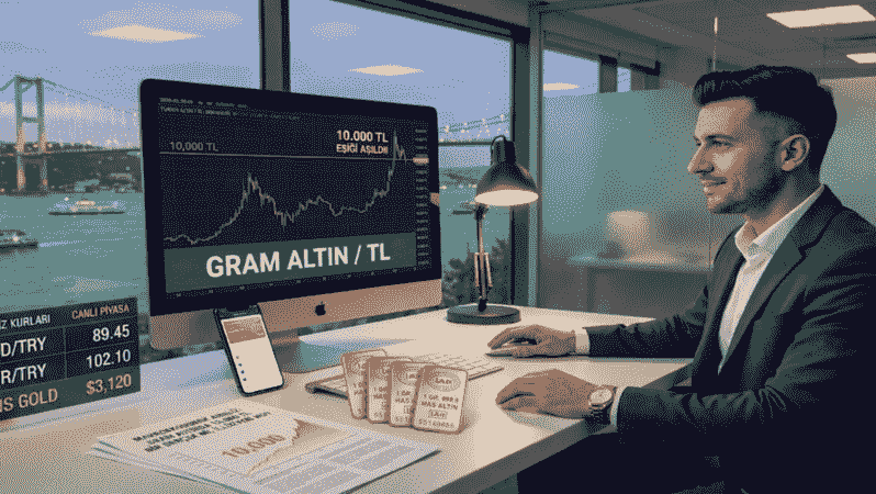 Gram altın 10.000 TL olur mu? Anlık Altın gram altın Gram altın 10.000 TL olur mu?