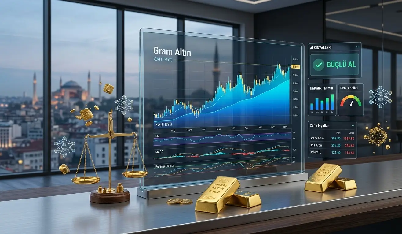 Gram Altın Canlı Fiyat Takibi & Yapay Zeka Destekli Analiz Terminali